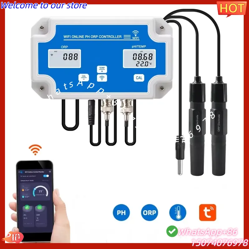 Aquarium Fish In Online - Rilevatore Wireless WiFi 2026 per Controllo