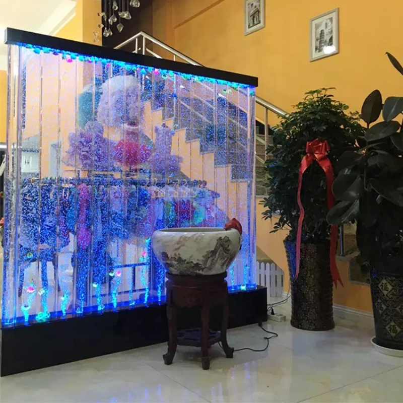 Aquarium Fish Restaurant - Parete a bolle in acrilico luminosa