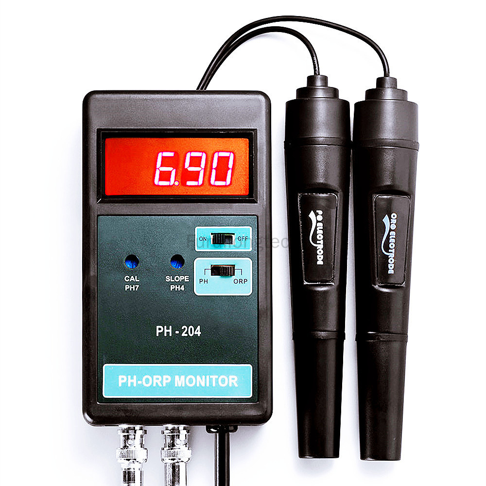 Aquarium Fish In Online - PH-204 Misuratore digitale PH/ORP Monitor di