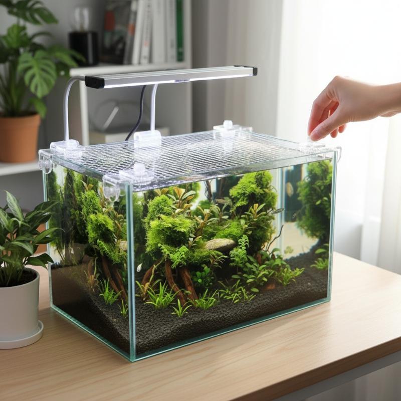 Aquarium Fish Jump Guard - 1 Pezzo Rete Anti-Salto per Acquario,