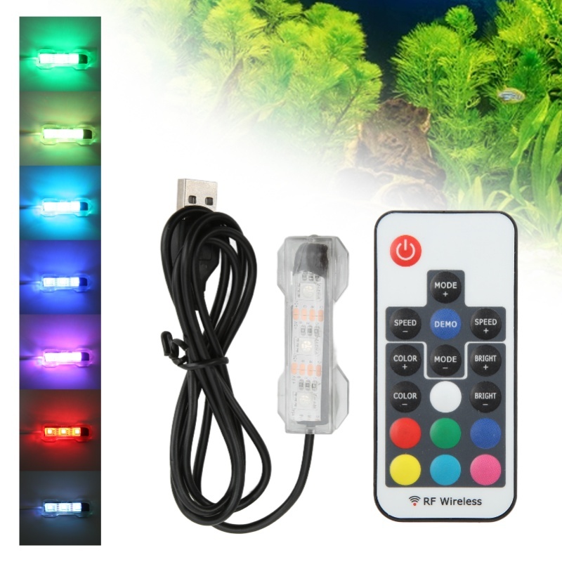 Aquarium Fish In Online - Luce LED per Acquario con Telecomando