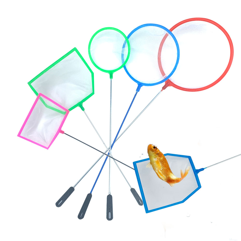 Aquarium Fish Net Small - 2/3Set Rete per pesci Gamberetti Acquario