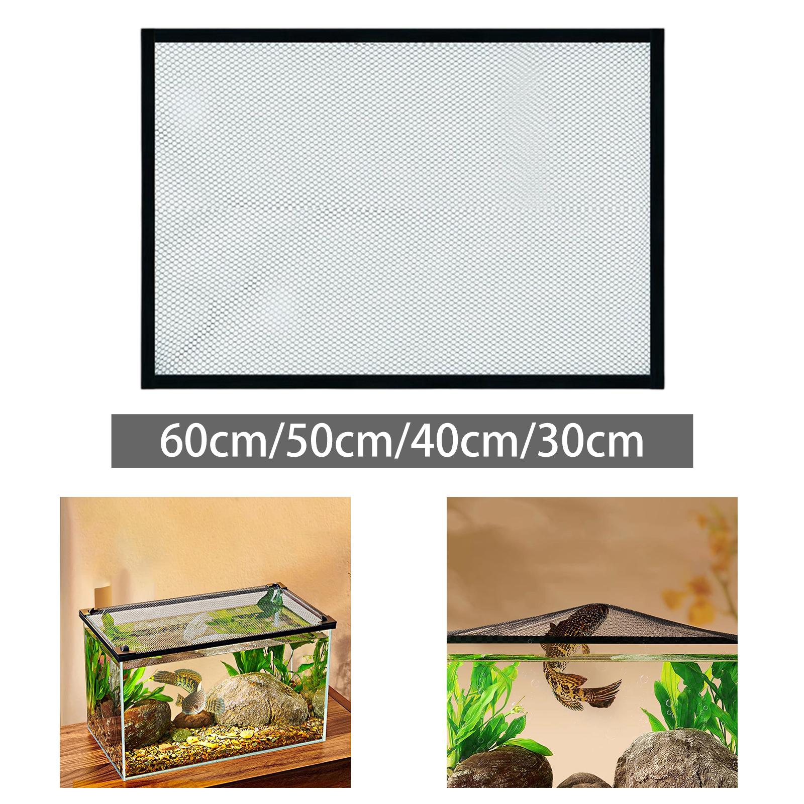 Aquarium Fish Jump Guard - Copertura superiore per schermo per acquario