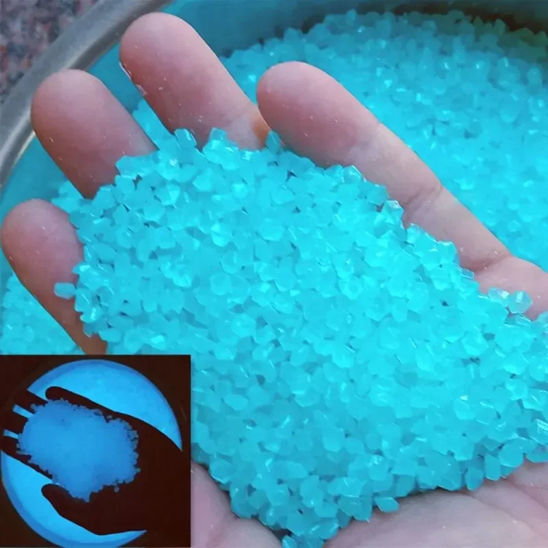 Aquarium Fish Bowl - 1000 pezzi 3-5mm sabbia luminosa che