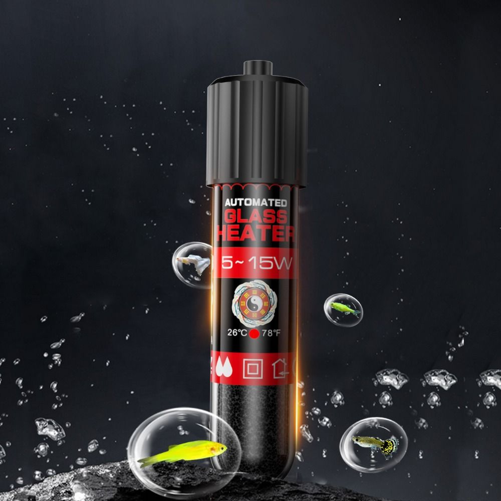 Aquarium Heater Submersible - Riscaldatore Sommergibile USB 5/10/15W per Acquario,