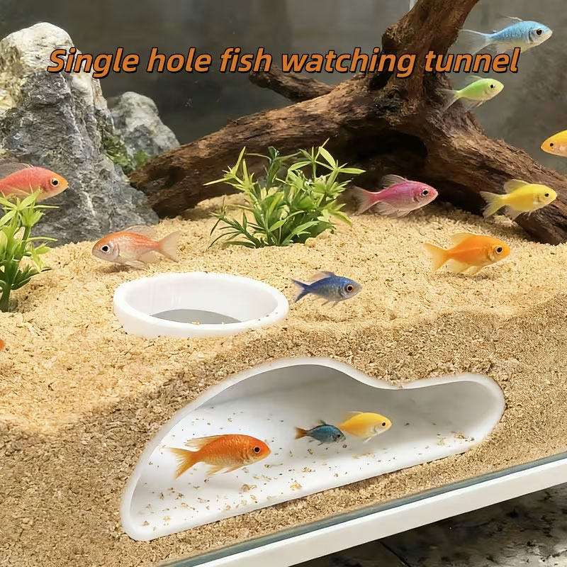 Fish Toys For Aquarium - Tunnel Nascondiglio per Pesci Apcarium |