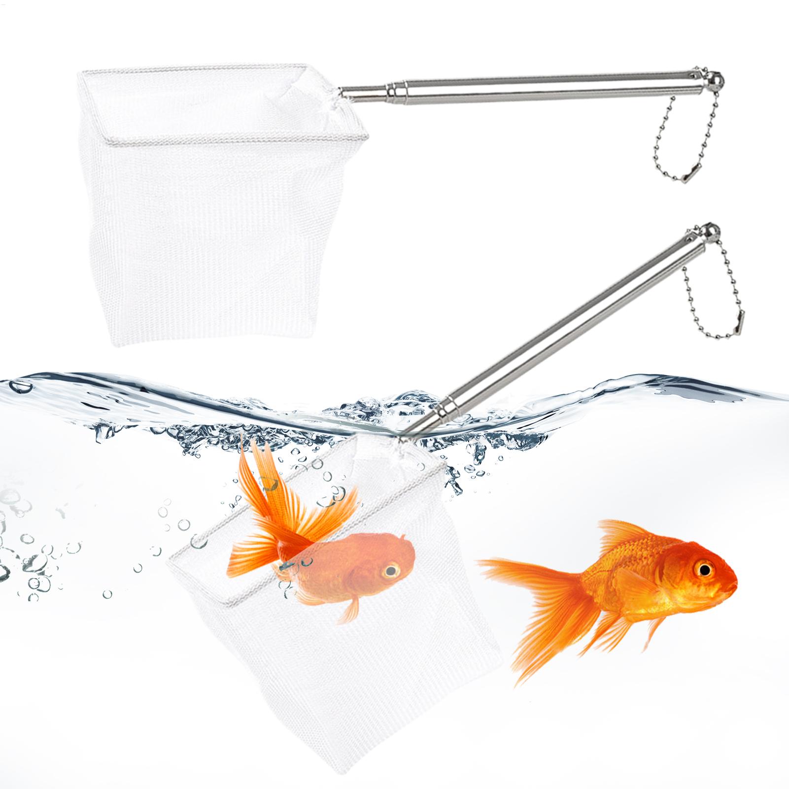 Aquarium Fish Net Small - Set di 2 Reti da Pesca