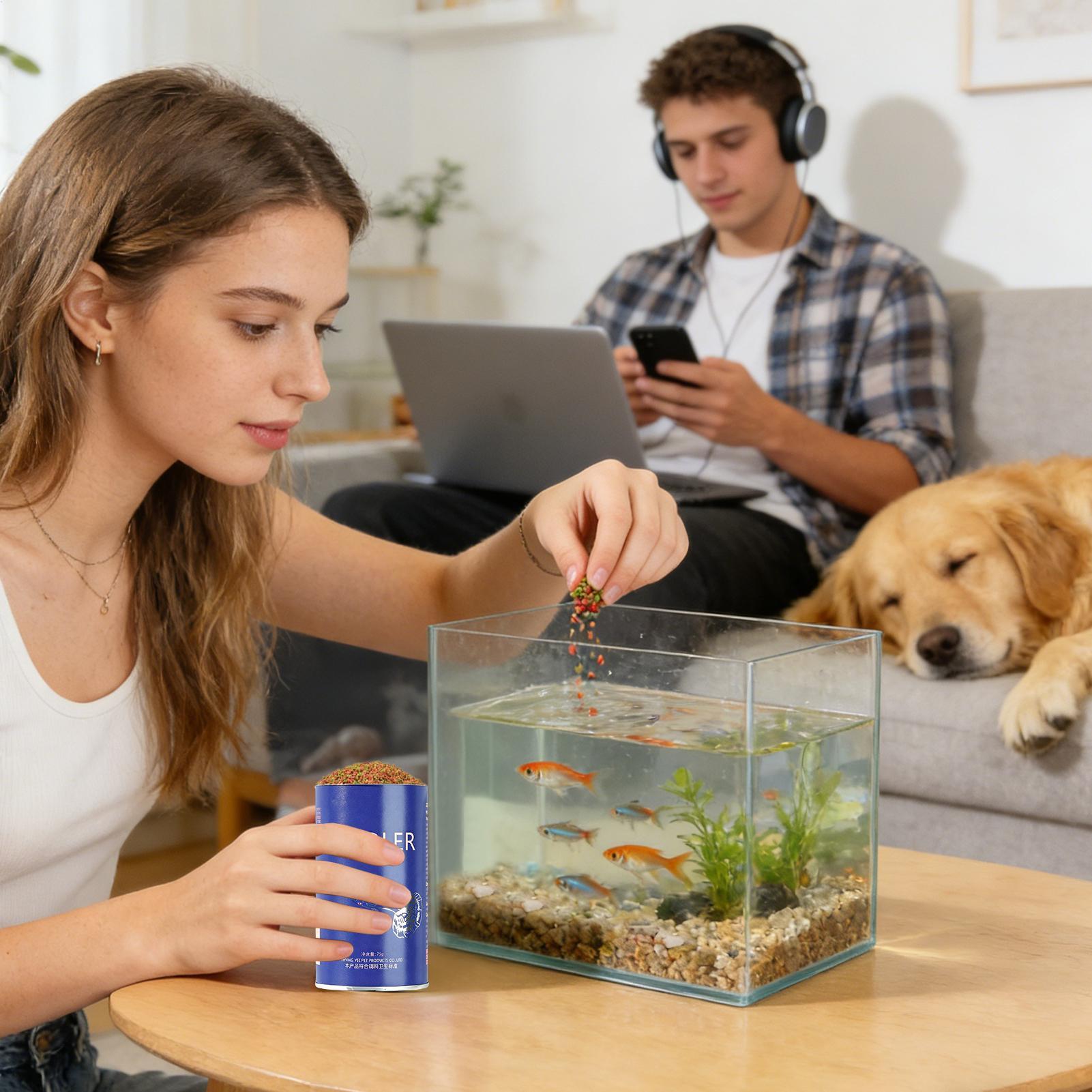 Aquarium Fish Restaurant - Mangime per Pesci Betta, Cibo per