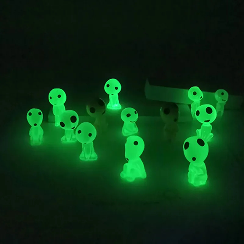 Aquarium Fish Bowl - Miniature di Elfi Luminosi per Acquario,