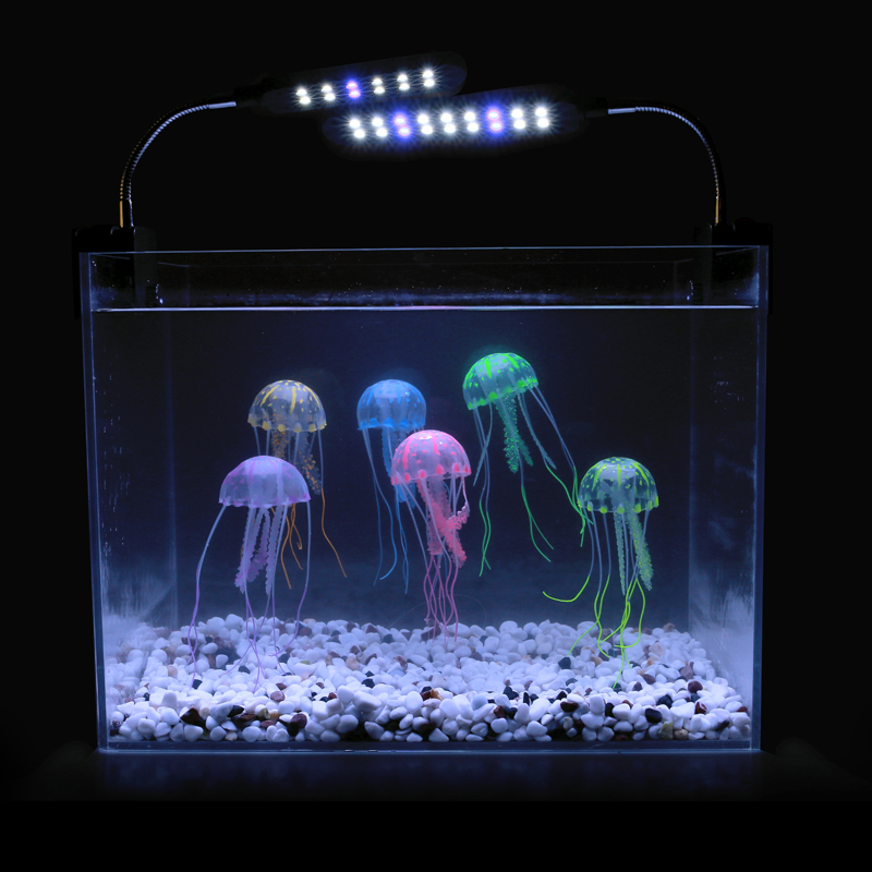 Aquarium Fish Artificial - Artificiale Jellyfish Aquarium Fish Tank Accessori