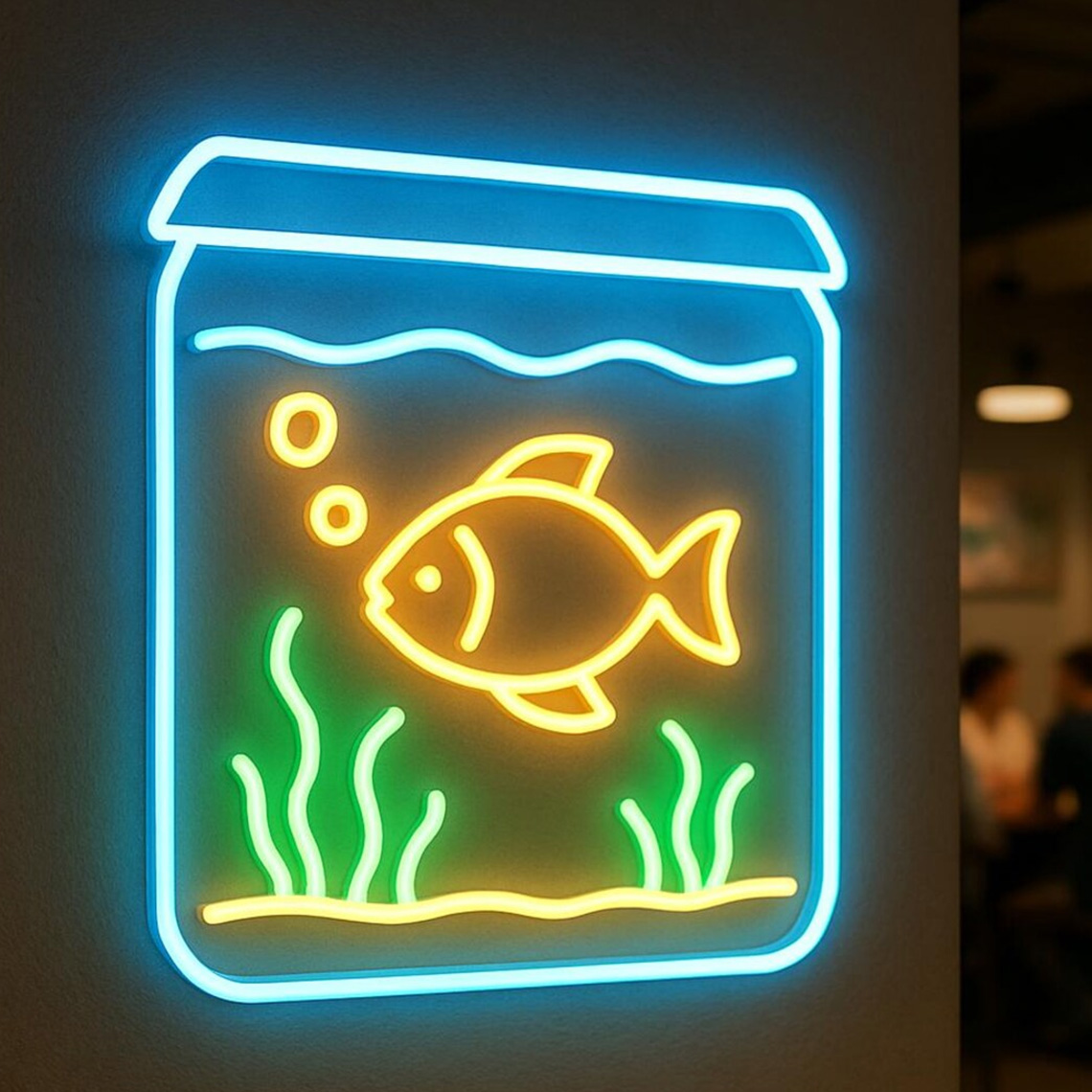 Acquario Insegna al neon Pesce - Aquarium Fish Restaurant recensione e prezzo