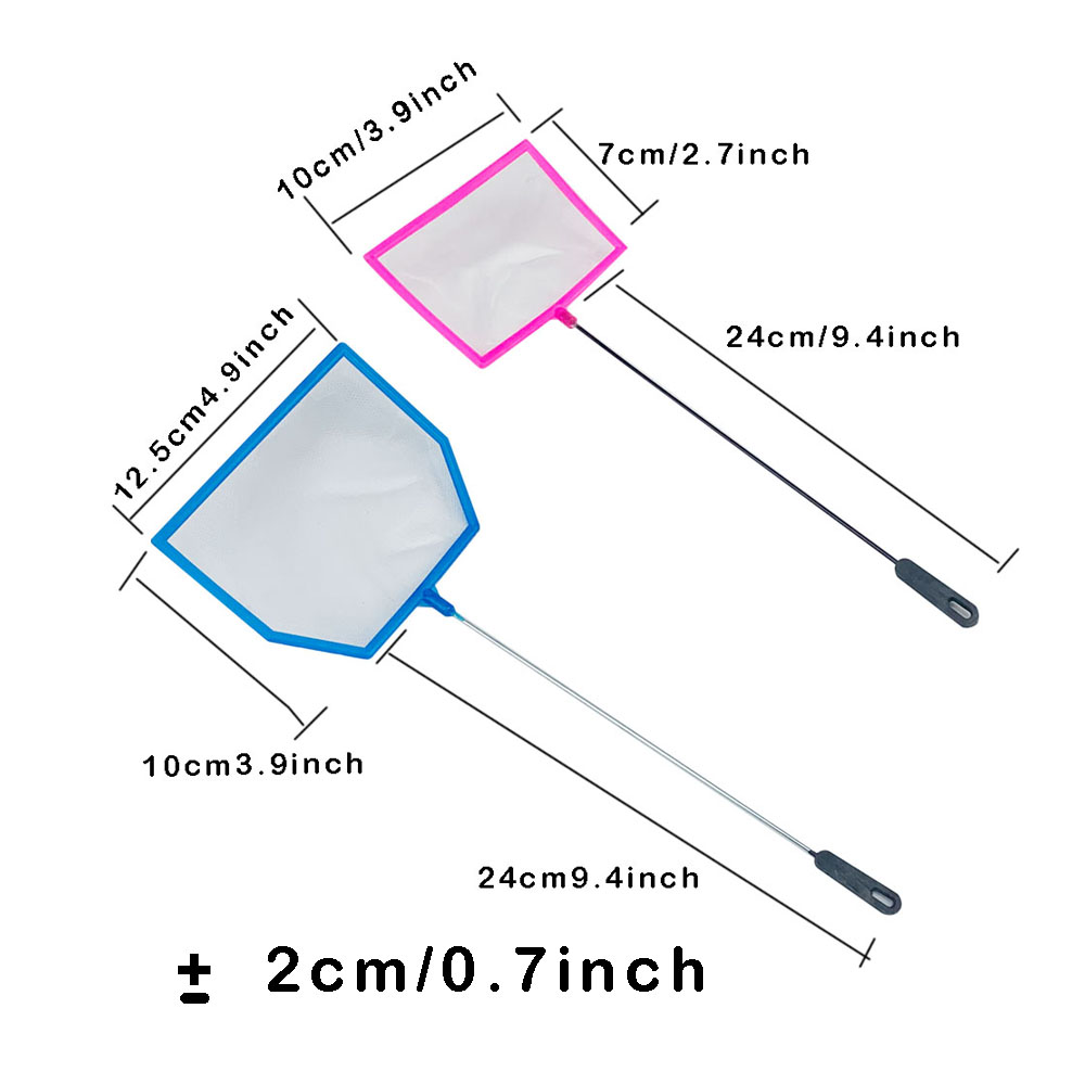 2/3Set Rete per pesci Gamberet - Aquarium Fish Net Small recensione e prezzo