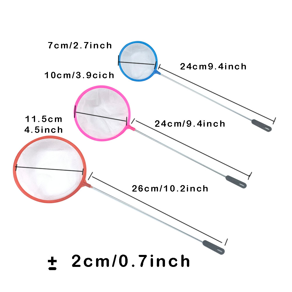 2/3Set Rete per pesci Gamberet - Aquarium Fish Net Small recensione e prezzo