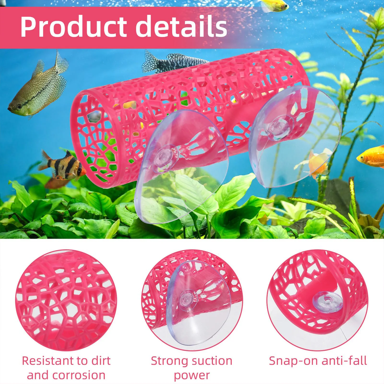 Tunnel per Pesci d'Acquario, N - Fish Toys For Aquarium recensione e prezzo