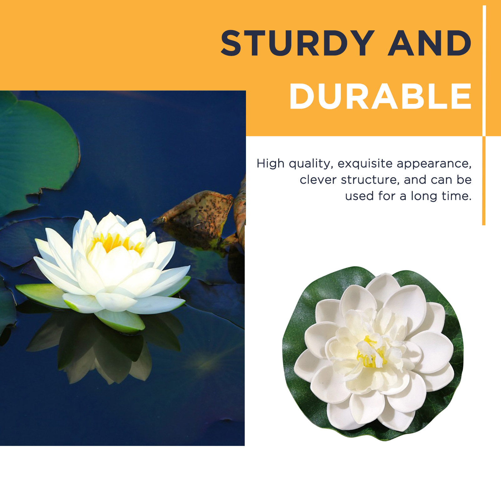 Set di 5 Fiori di Loto Artific - Aquarium Fish Artificial recensione e prezzo