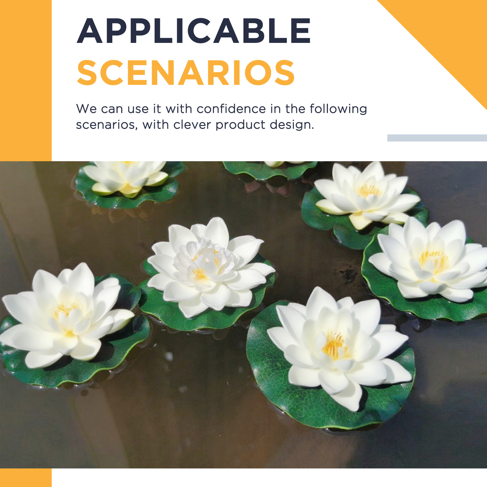 Set di 5 Fiori di Loto Artific - Aquarium Fish Artificial recensione e prezzo