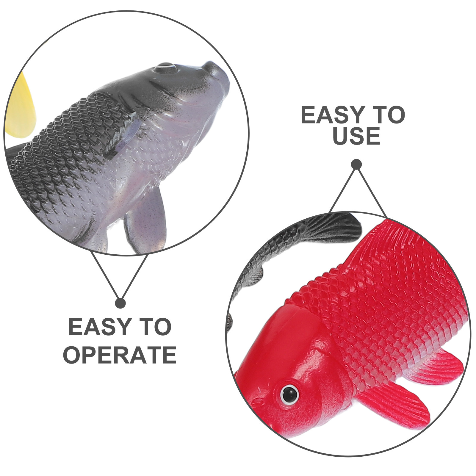 Set di 3 Statuette di Pesci Re - Aquarium Fish Artificial recensione e prezzo
