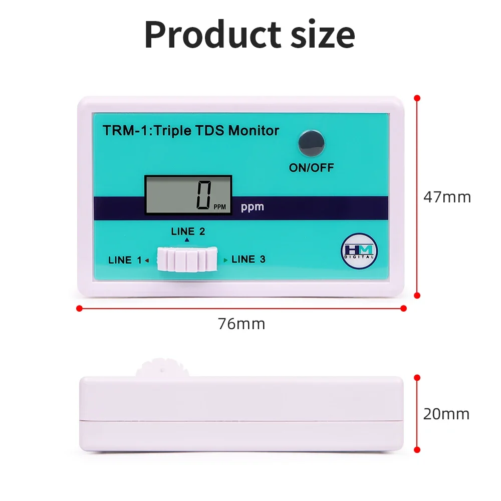 SM1 Misuratore TDS triplo sing - Aquarium Fish In Online recensione e prezzo
