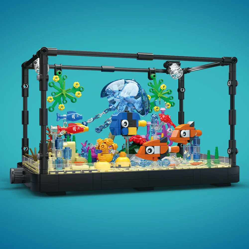 Set di blocchi da costruzione  - Fish Toys For Aquarium recensione e prezzo