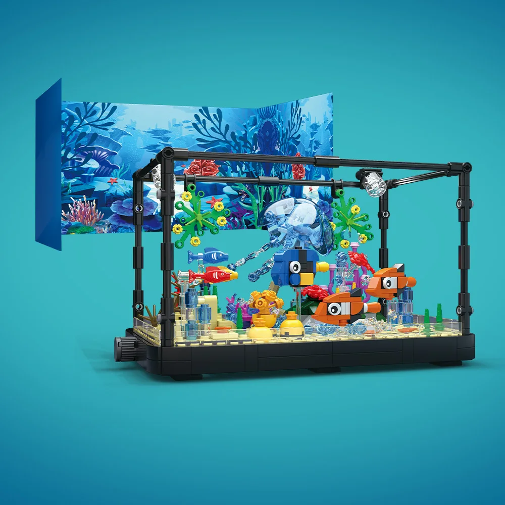 Set di blocchi da costruzione  - Fish Toys For Aquarium recensione e prezzo