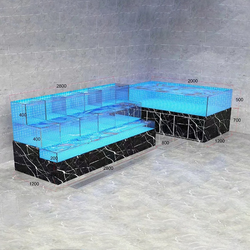 Acquario Commerciale in Vetro  - Aquarium Fish Restaurant recensione e prezzo