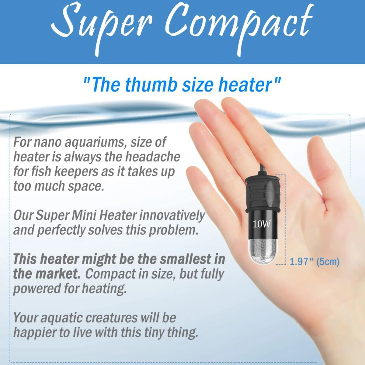Asta riscaldante per acquario  - Aquarium Heater Submersible recensione e prezzo