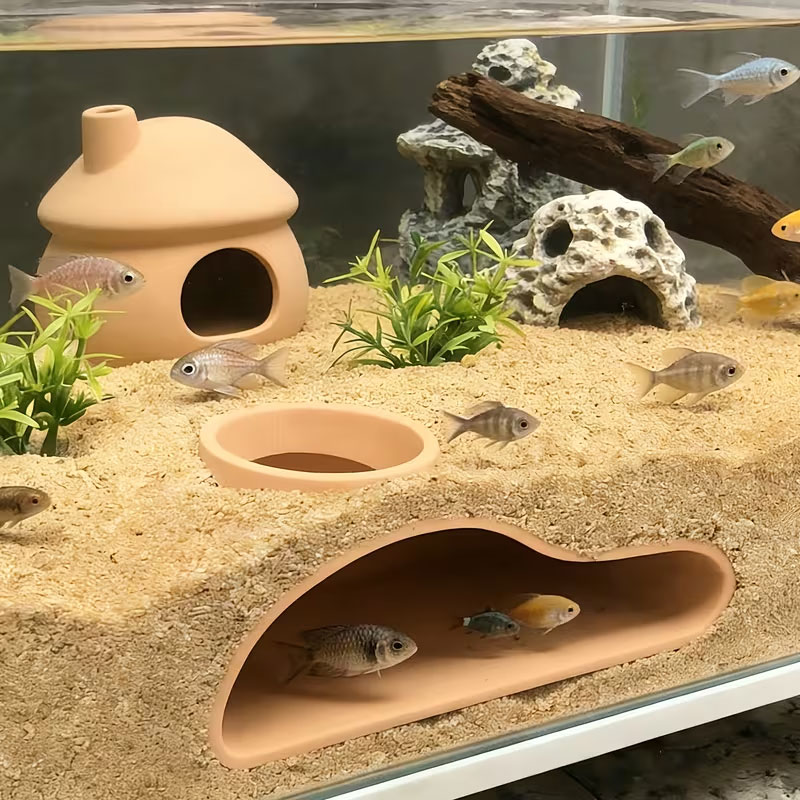 Tunnel Nascondiglio per Pesci  - Fish Toys For Aquarium recensione e prezzo