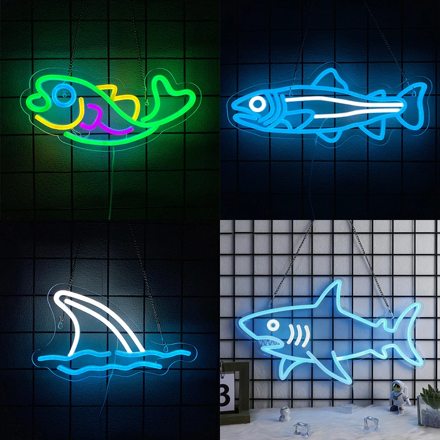 Insegna luminosa per decorazio - Aquarium Fish Restaurant recensione e prezzo