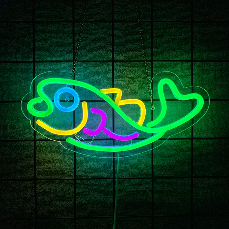 Insegna luminosa per decorazio - Aquarium Fish Restaurant recensione e prezzo